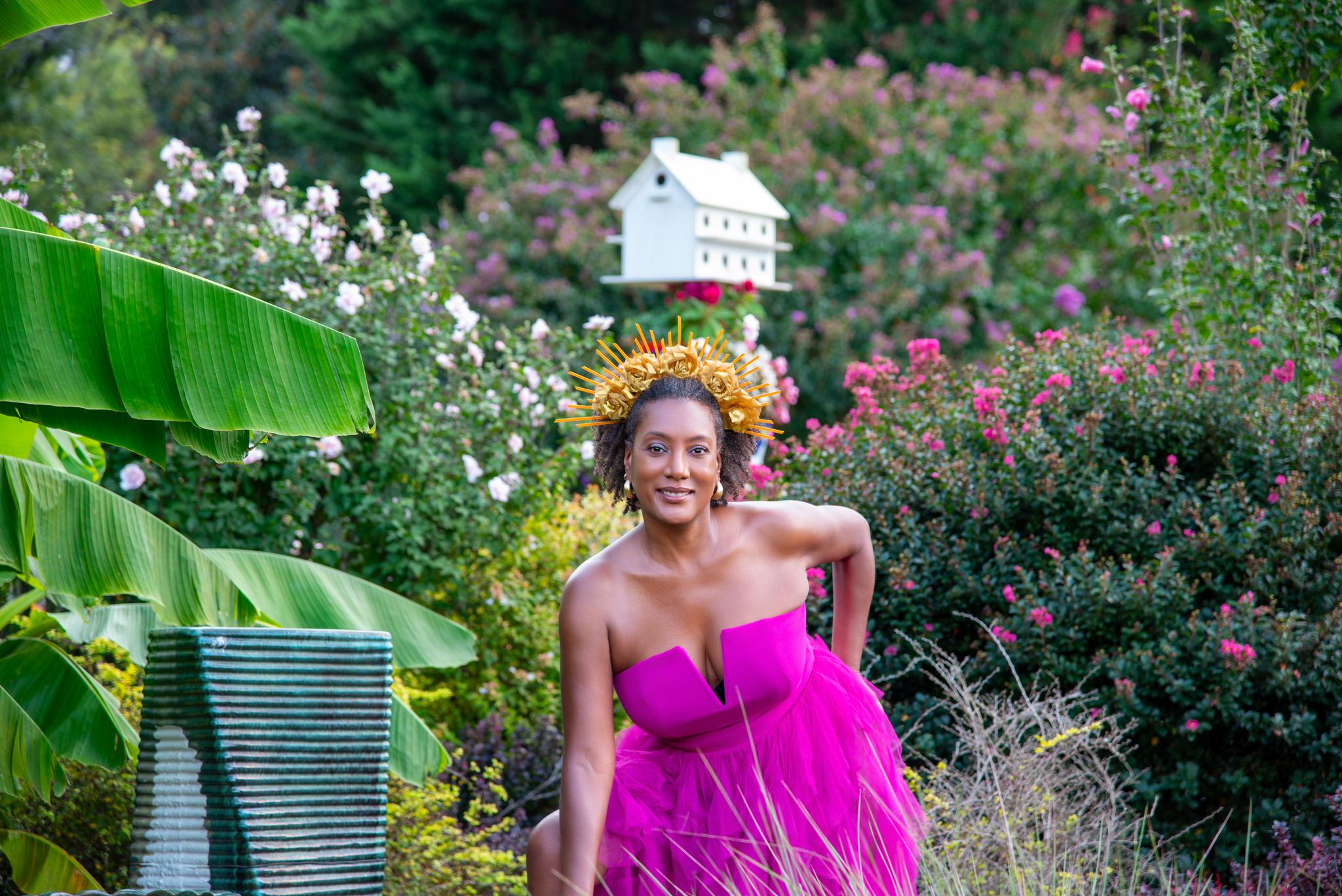A Royal Portrait Session at Crystal Hill Gardens